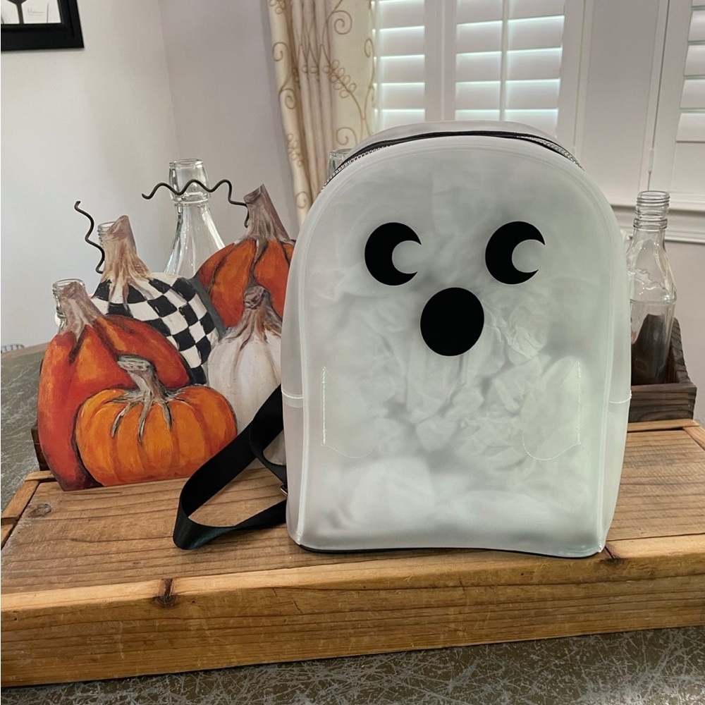 Mad Engine Halloween 2023 Clear Spooky Ghost Mini Backpack - TiKTok